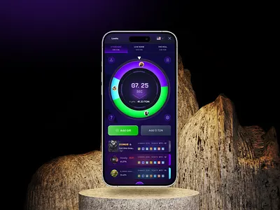 Loots Game App UI appdesign gambling app gameui gamingapp interfacedesign telegram app