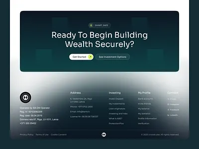Website Footer UI figma footer footer design menu minimal minimal footer minimalism saas site foote web design website footer website footer design