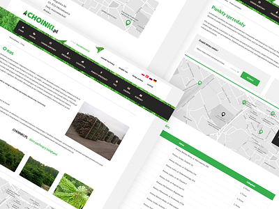 choinki.pl - eCommerce ('15) branding christmas tree design ecommerce graphic design growers ui ux uxui web design