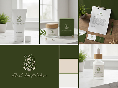 Minimal Elegant Logo Design bohologo botanicallogo branding ecobranding elegantbranding florallogo graphic design heartlogo lineartlogo logo logo design minimal logo minimalist logo minimalistdesign natureinspired wellnessbrand