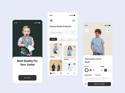 E-commerce Kids Store animation branding design ecommerce shop ecommerce store graphic design illustration ios app design kids fashion kids shop kids store logo mobile app mobile app ui design mobile uiux motion graphics