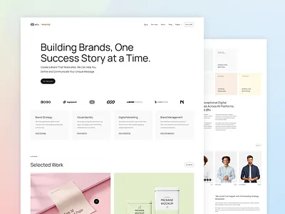 Øliv - Agency & Portfolio Template agency blog branding brands design ecommerce freelance portfolio template ui webdesign webflow website