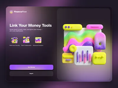 Finance Saas Design - Onboarding best design finance finance saas fintech onboarding onboarding screen onboarding ui saas ui uiux web app web3 welcome screen