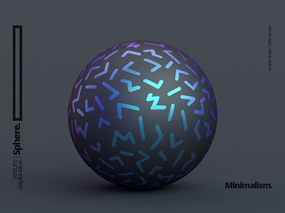 Sphere 3d abstract art blender clean dark design geometric illustration minimalist orb render shape simple sphere visual