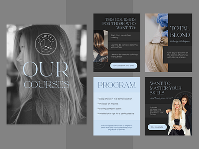 Social Media Ad Design – Beauty School beautydesign beautyschool branding contentdesign creativead design graphic design illustration instagramdesign logo posterdesign socialmediadesign vector visualidentity
