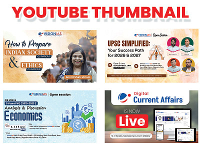 Click-Worthy YouTube Thumbnail Design boldtypography contentdesign creativedesign dribbble graphicdesign thumbnaildesign videodesign youtubethumbnail