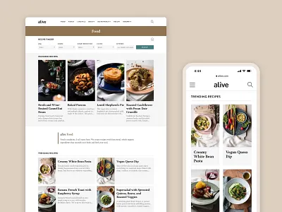 alive.com website design desktop mobile responsive web design website wordpress