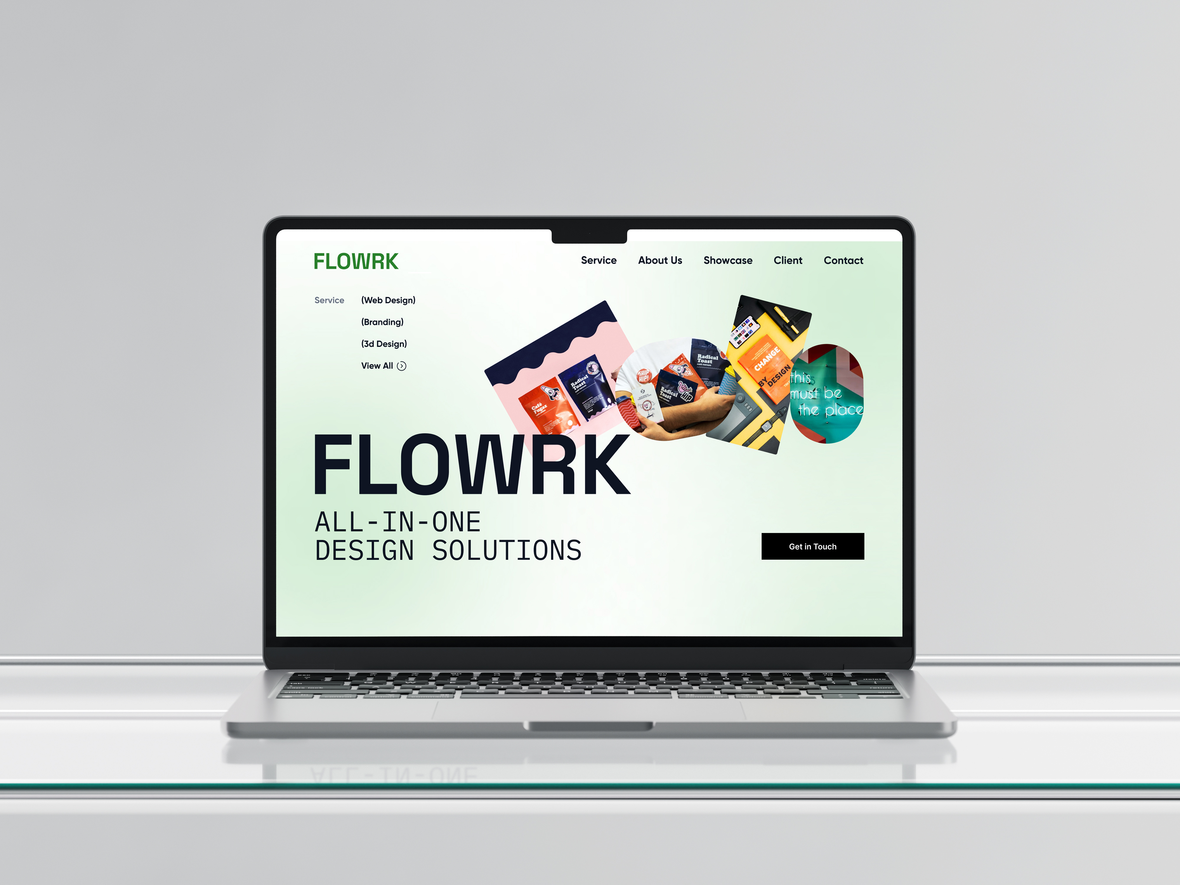 Flowrk - Web agency UI concept design 2 agency design technology ui ui design ui website design user experience design user interface design ux design website design
