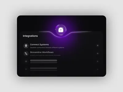 Smart Integrations – Bento Card Design ai bento bento cards card design interface minimal product startup ui ui cards ux web