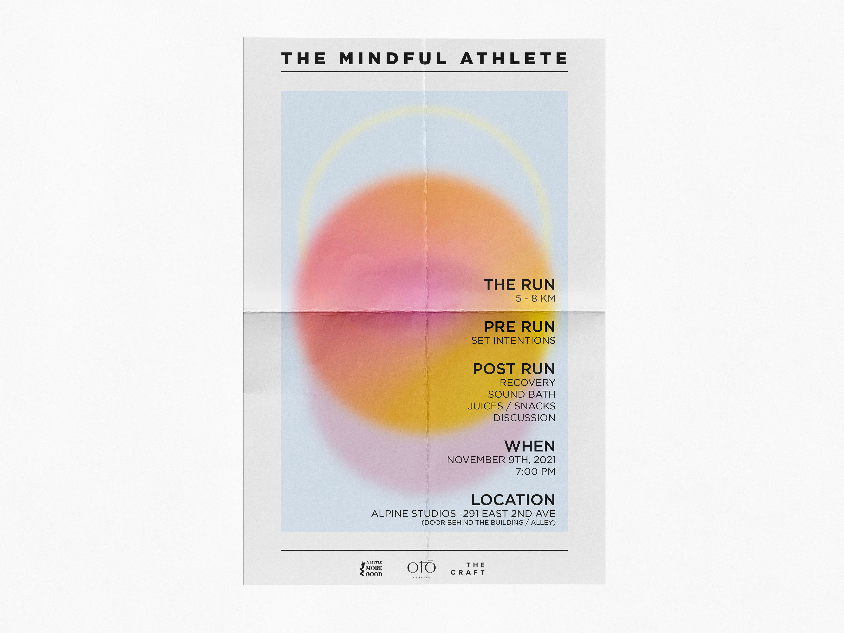 The Mindful Athlete -2021 branding design graphic design illustration logo typography vector