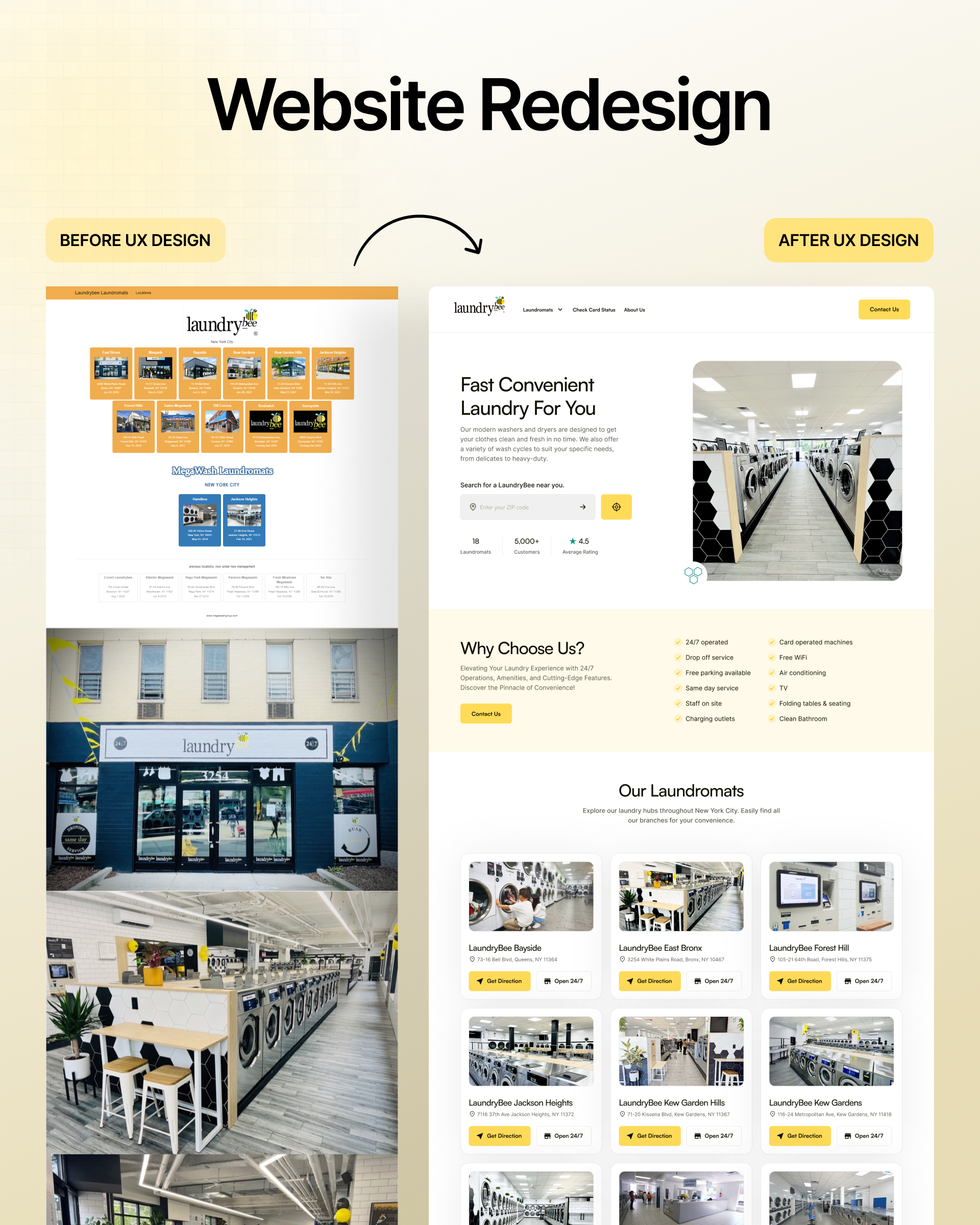 LaundryBee Webflow Website agency ai branding creative design illustration landing page landing page redesign laundry laundry website ui ux webflow website redesign website ui ux whiteframe