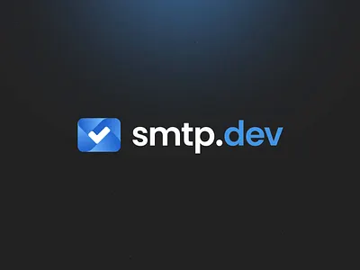 smtp.dev Logo Animation aftereffects branding logo animation motion design motion graphics