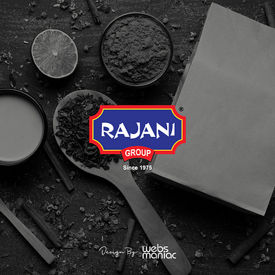 RAJANI branding design designing graphic design illustration logo logo designing ui website design websmaniac