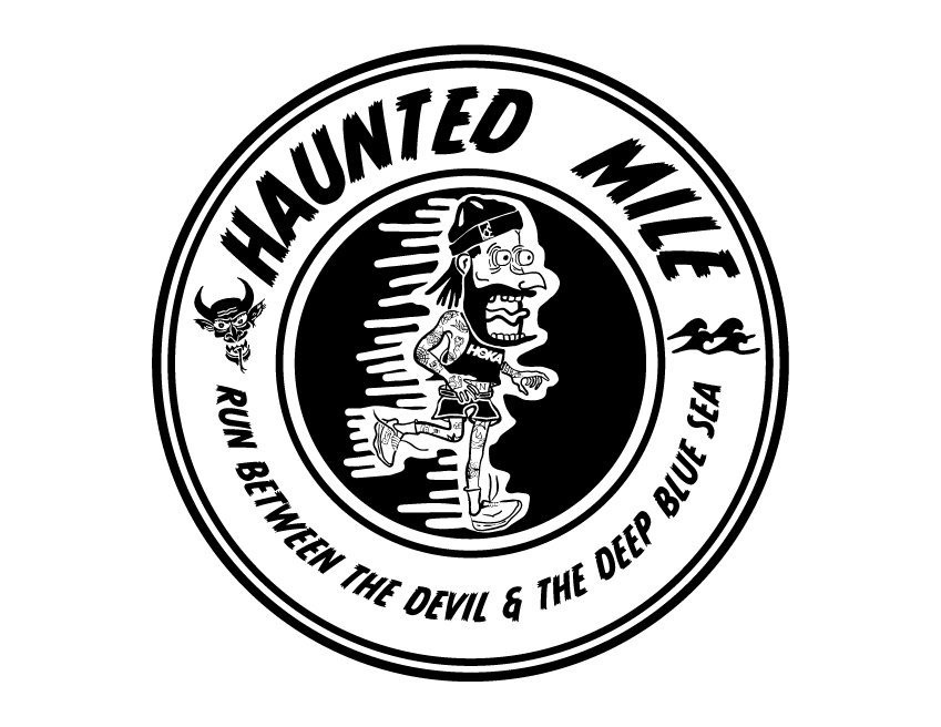 Haunted Mile - 2021 branding design graphic design illustration logo typography vector