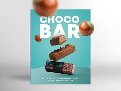 Poster Design For Saedinia Chocolate Brand chcoclate poster saedinia