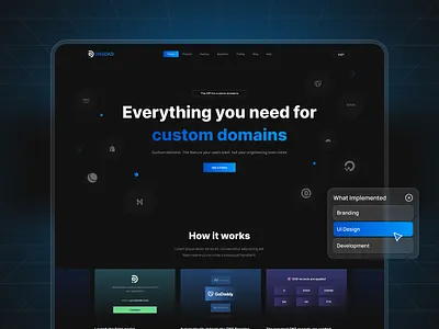 SaaS Landing Page Design graphic design landing page landing page design saas saas design saas landing page design saas platform design saas website design typography ui ui design uiux design ux design web app design web design webflow development website design