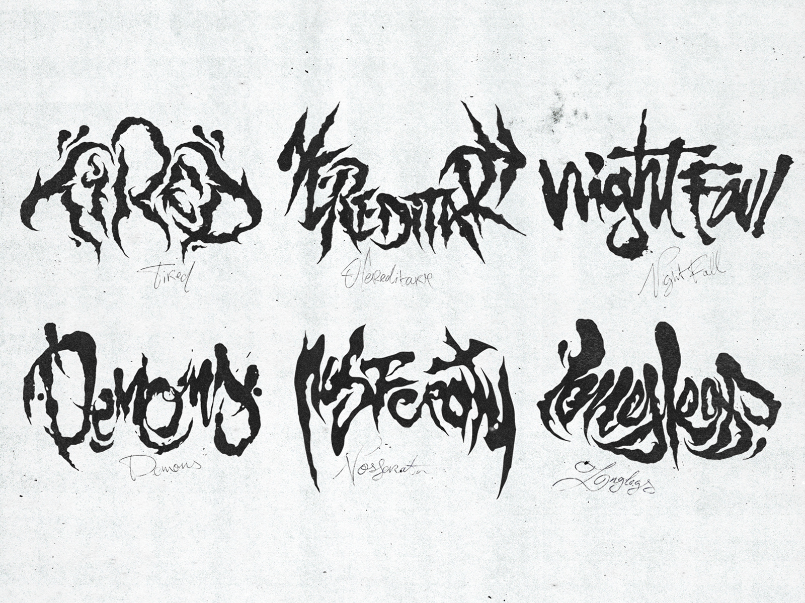 Typography Handmade Lettering calligraphy custom type font graphic design handlettering handmade handwritten lettering letters logo signature typeface typography