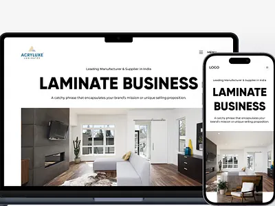 Acryluxe UI/UX Design in Figma animation branding figma graphic design motion graphics typography ui uiux design ux design web design website design website development wordpress