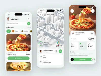 Food Delivery App UI app delivery app delivery service design fast food food and drink food delivery food delivery app food order foodie ios app mobile online food restaurant