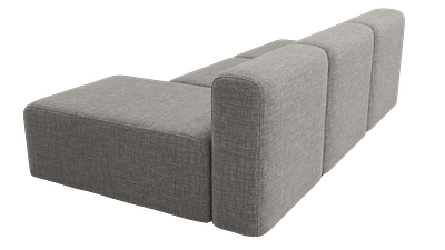 3d Modeling- Modular Sofa 3 Seater without Armrest 3d product modeling 3d product render 3d rendering 3d sofa rendering cgtech rendering concept to render marketing visualization modeling and rendering photorealistic rendering product visualization realistic product render