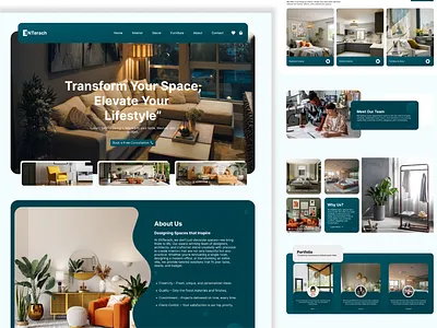 E Commerce Landing Page Design dashboard design e commerce graphic design graphic designer landing page web design