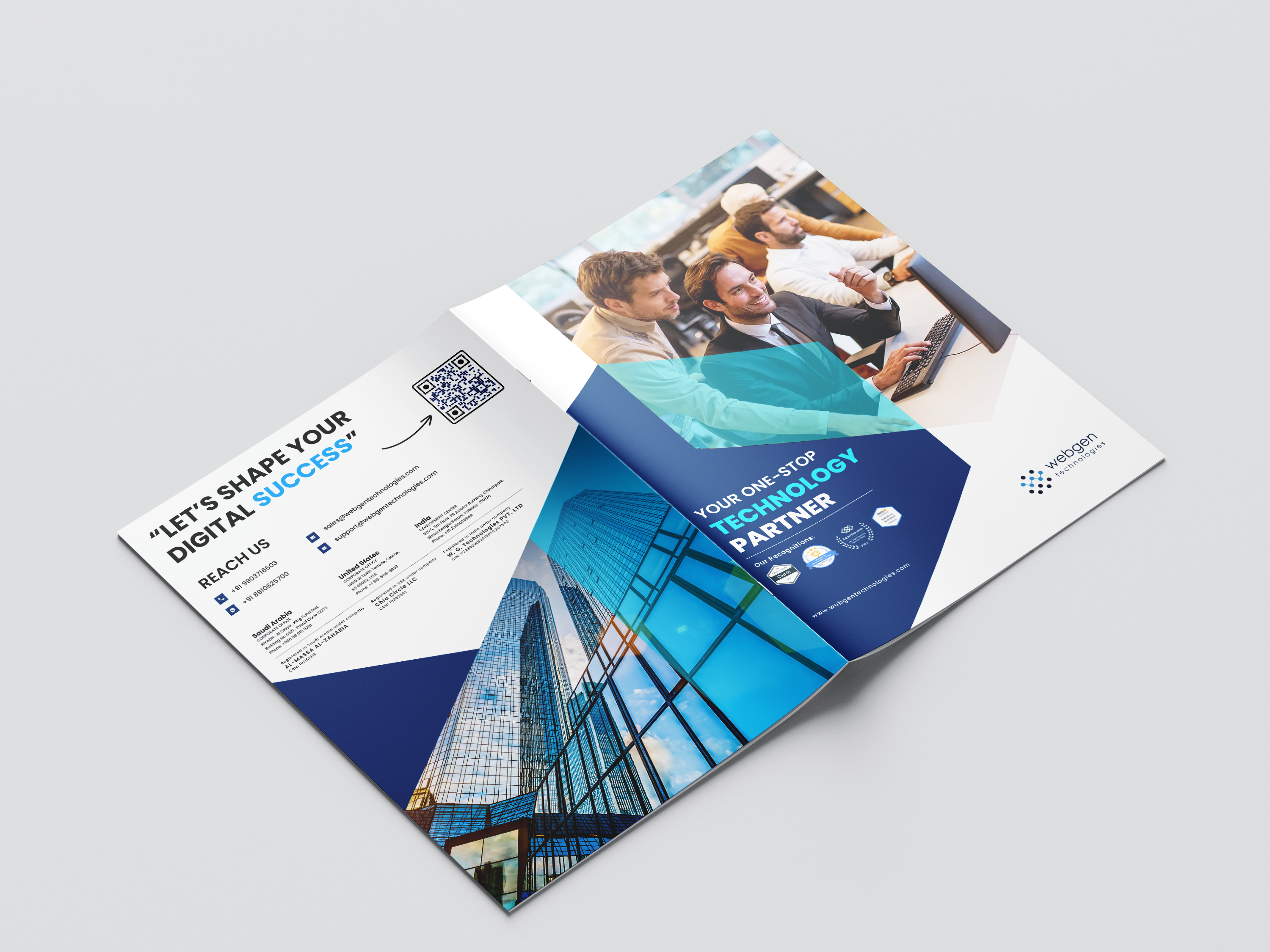 Bifold Corporate Brochure bifold brochure brochure design graphic design printing