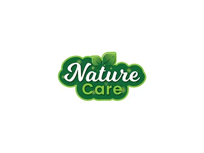 nature care logo branding design green leaf logo green logo leaf logo logo nature care logo vector