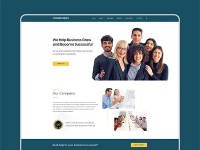 Consultancy Website animation branding graphic design motion graphics ui