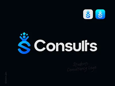 Students Consultancy Logo Design agency logo brand identity branding conceptual logo creative logo edu logo education logo freelancer iqbal graphic design logo logo design logo designer logo maker logo mark logos minimal logo modern logo monogram student consultancy logo travel agency logo