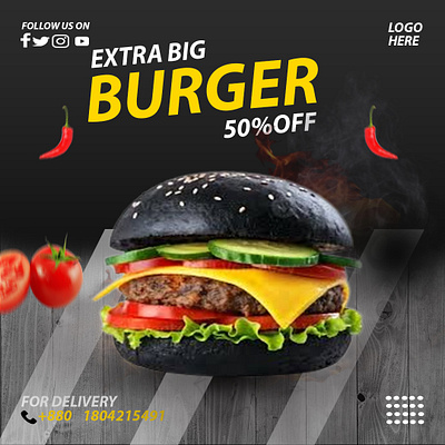 Social Media Post Design adobe photoshop banner design branding design graphic design illustration logo poster socia media post design social media banner