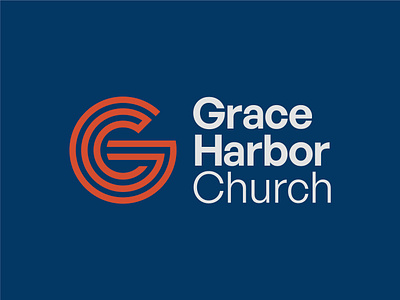 Grace Harbor Church Logo | Oklahoma City branding church design icon identity illustrator logo minimal