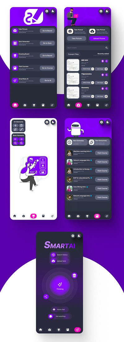 SmartScanner System UI Design product ui ux