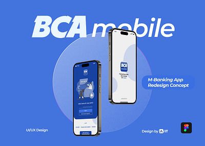 Finance Mobile App Design app banking bca design finance graphic design illustration mobile mobile design redesign ui uiux design ux