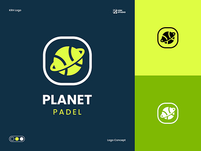 Planet Padel Logo Design Concept branding business logo company logo design graphic design illustration logo logo design padel sport sports tennis vector