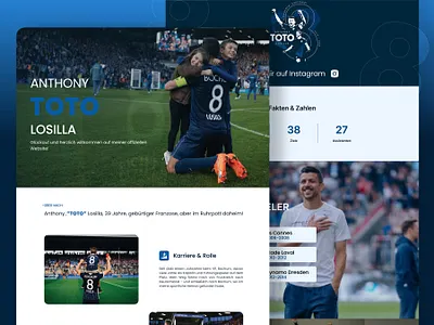 Soccer Player Personal Website football football game football player football website footballwebsite personal website soccer soccer game soccer player soccer website