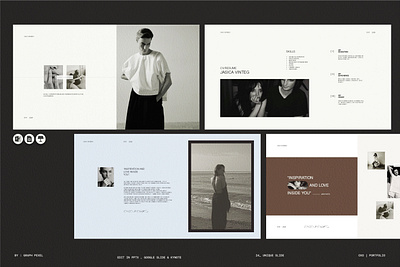 OXO | Portfolio Presentation brand portfolio brand strategy branding design graphic design logo minimal pitch deck portfolio pow powerpoint presentation project portfolio template ui