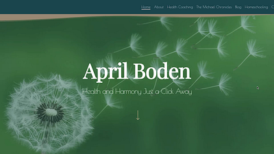 Example of Website No E-commerce (www.aprilboden.com) artwork design e commerce photography website design