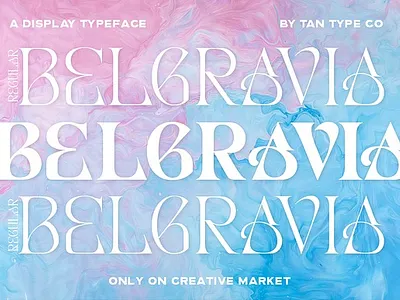 TAN - BELGRAVIA Serif Typeface Font display font graffiti magazine font modern font bundle quirky font retro serif serif font serif typeface vintage