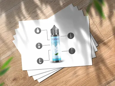 Menthol Can Infographic Details Poster infographicdesignposter