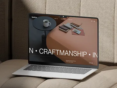 Lapalma - Interior Design Furniture Minimalist Website Main Page 3d branding design figma ui web design website website design