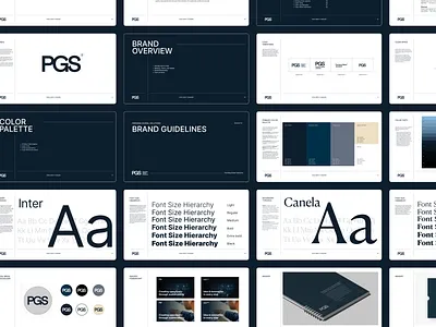Brand guidelines for the brand Pershing Global Solutions brand brand identity branding design graphic design logo logo design visual identity