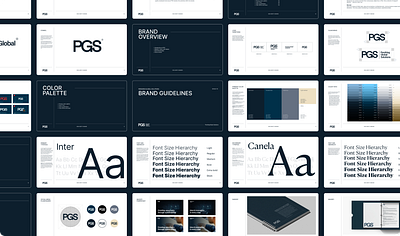 Brand guidelines for the brand Pershing Global Solutions brand brand identity branding design graphic design logo logo design visual identity