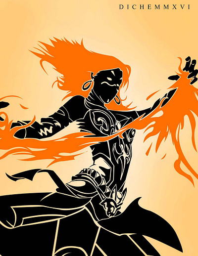 VECTOR: DOTA Character Fanarts design dota fanart graphic design illustration vector