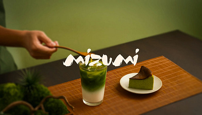 Mizumi-Pure Kyoto Matcha beverage branding drinks graphic design illustration japanese inspired design logo design matcha packaging visual identity