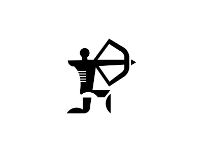 Archer logo mark (for sale) academics achieve achiever ancient archer archery branding coaching geometrical geometry institute life coach logo logodesign strength study success target training
