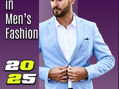 Men's Fashion Clothes Poster advertising banner design branding graphic design mens clothes mens fashion poster design social media poster