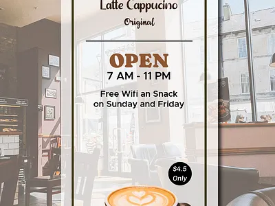 Coffee Shop Poster advertising banner design biryani cafe coffee coffee shop food and beverages food poster restaurant poster