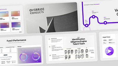 Investor Pitch Deck for Override Consults deck