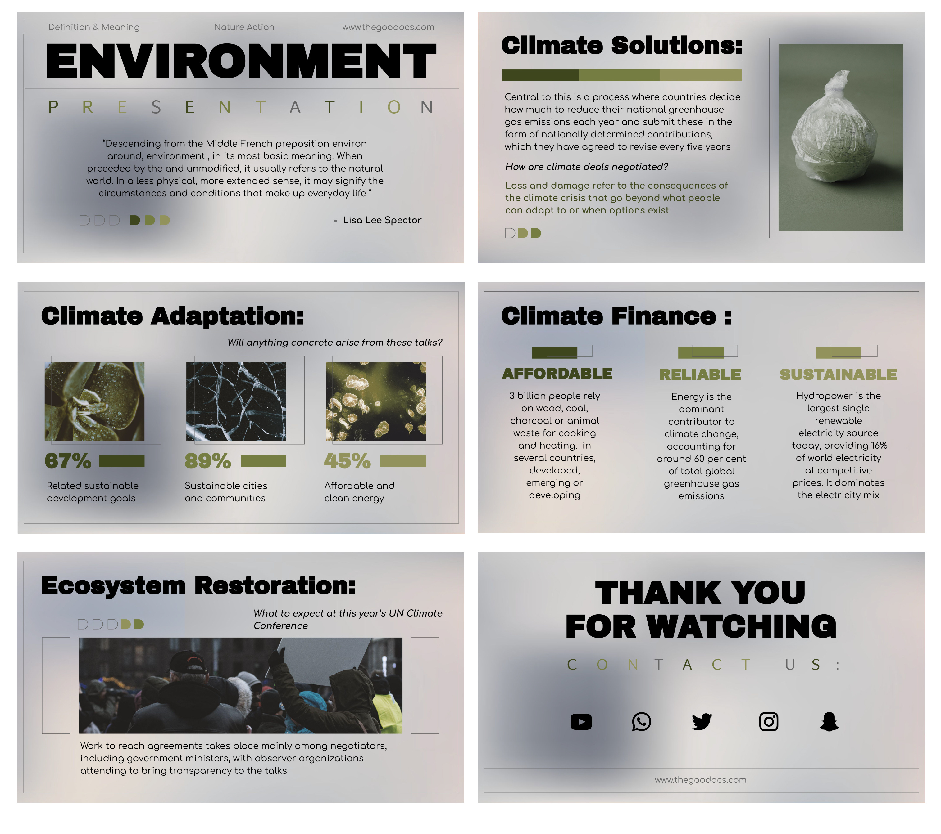 Environment Presentation