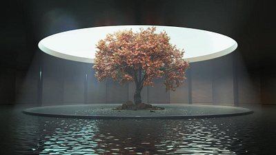 LJX Technology Park 3d and shadow enriches light. animation design technology park